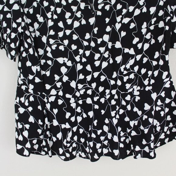 NWT Diane von Furstenberg DVF Orilla Peplum Top - From Work to Everyday Chic - Picture 12 of 12